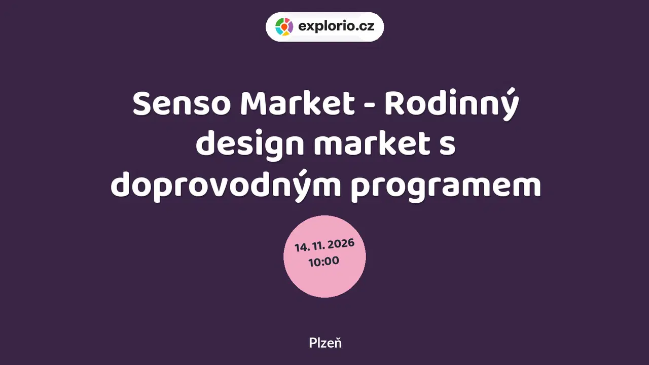 Senso Market - Rodinný design market s doprovodným programem – festivaly a Slavnosti, Plzeň