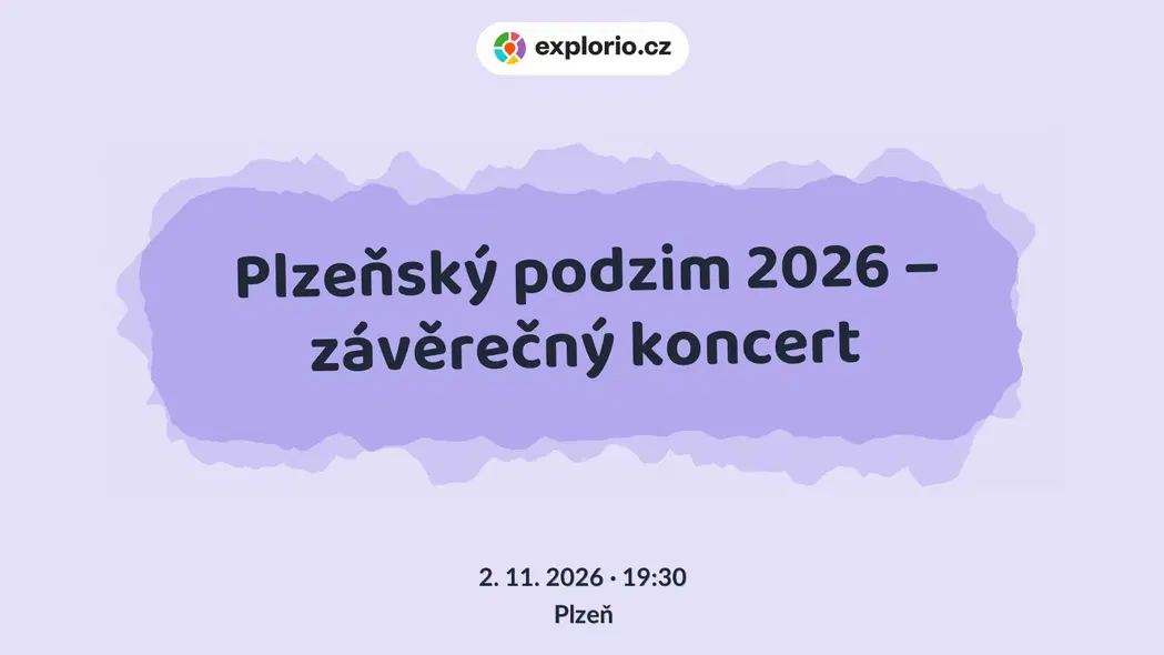 Plzeňský podzim 2026 – závěrečný koncert – divadlo, Hudba a Kino, Plzeň