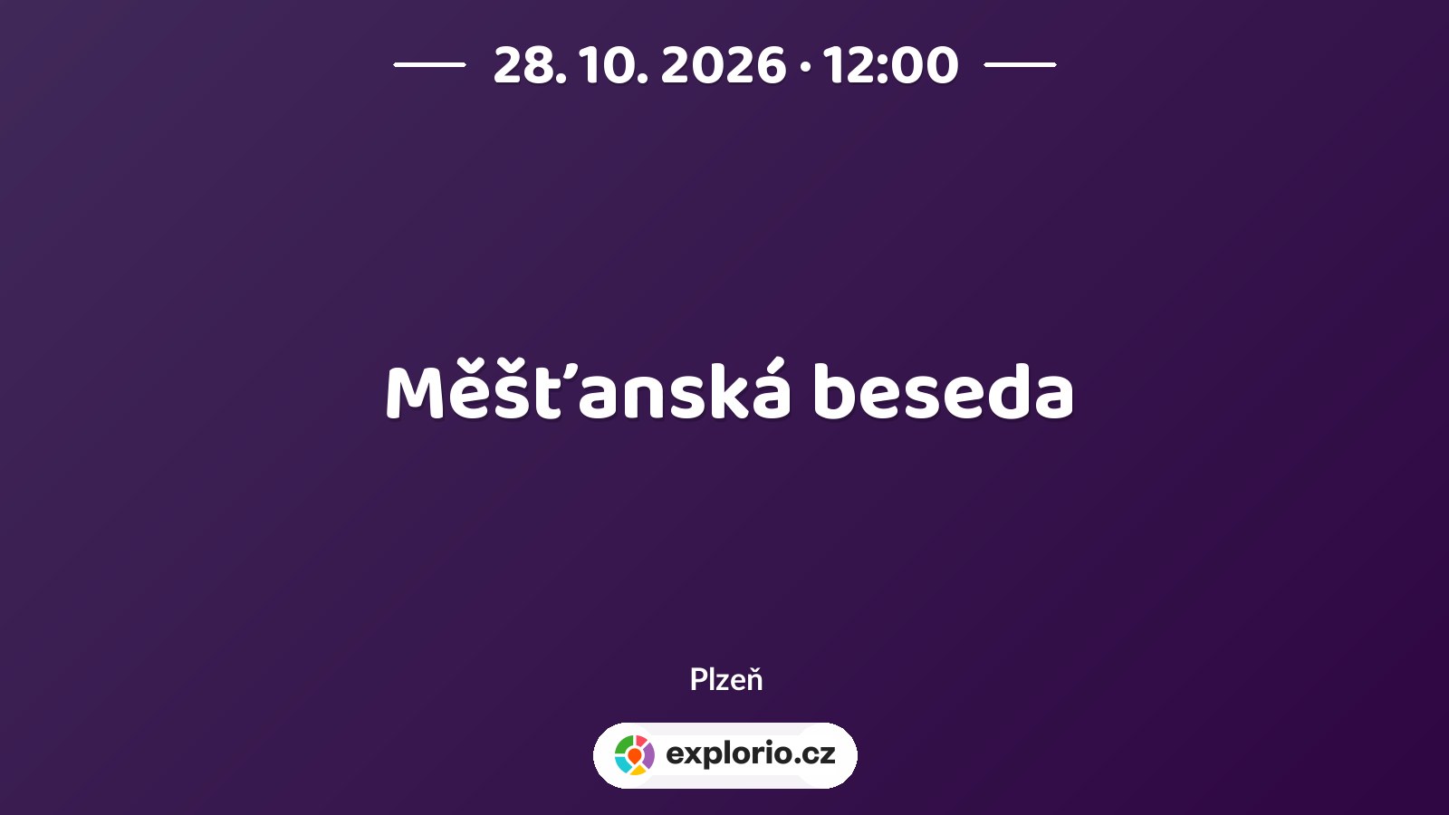 Měšťanská beseda – divadlo, Hudba a Kino, Plzeň