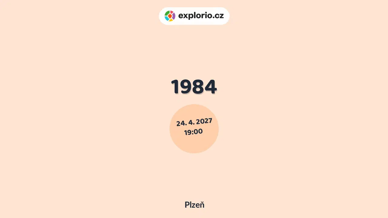 1984 – divadlo, Hudba a Kino, Plzeň