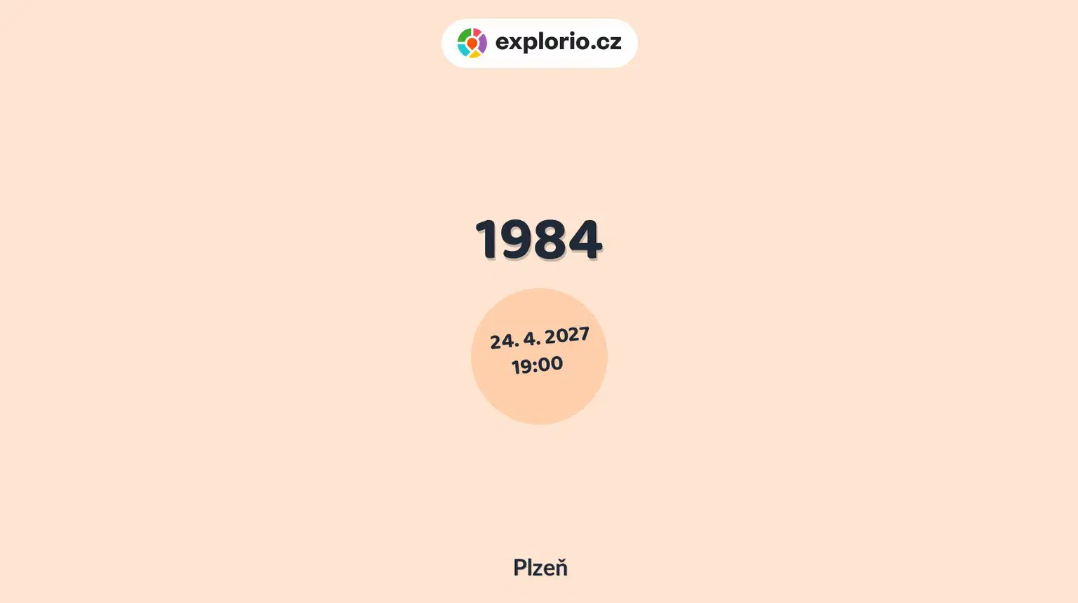 1984 – divadlo, Hudba a Kino, Plzeň