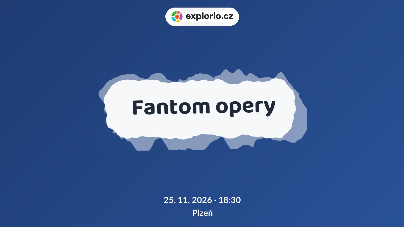 Fantom opery – divadlo, Hudba a Kino, Plzeň