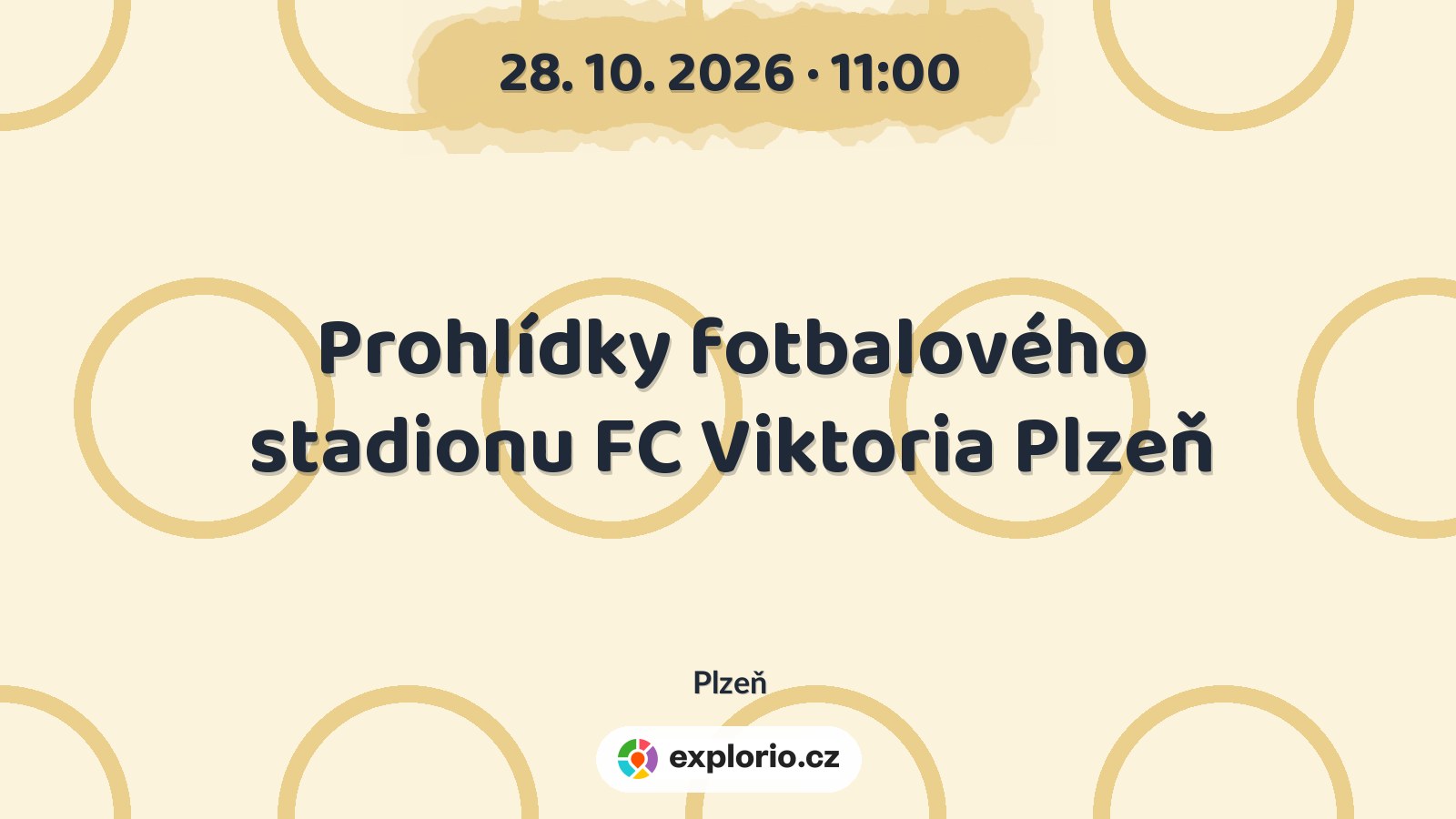 Prohlídky fotbalového stadionu FC Viktoria Plzeň – prohlídky a Muzea, Plzeň