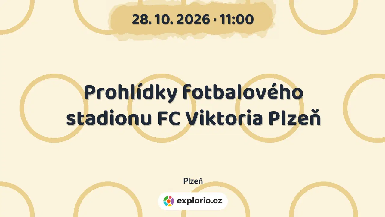 Prohlídky fotbalového stadionu FC Viktoria Plzeň – prohlídky a Muzea, Plzeň