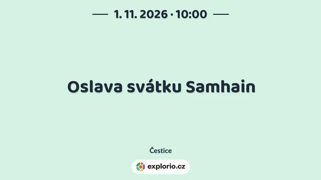 Oslava svátku Samhain – festivaly a Slavnosti, Čestice