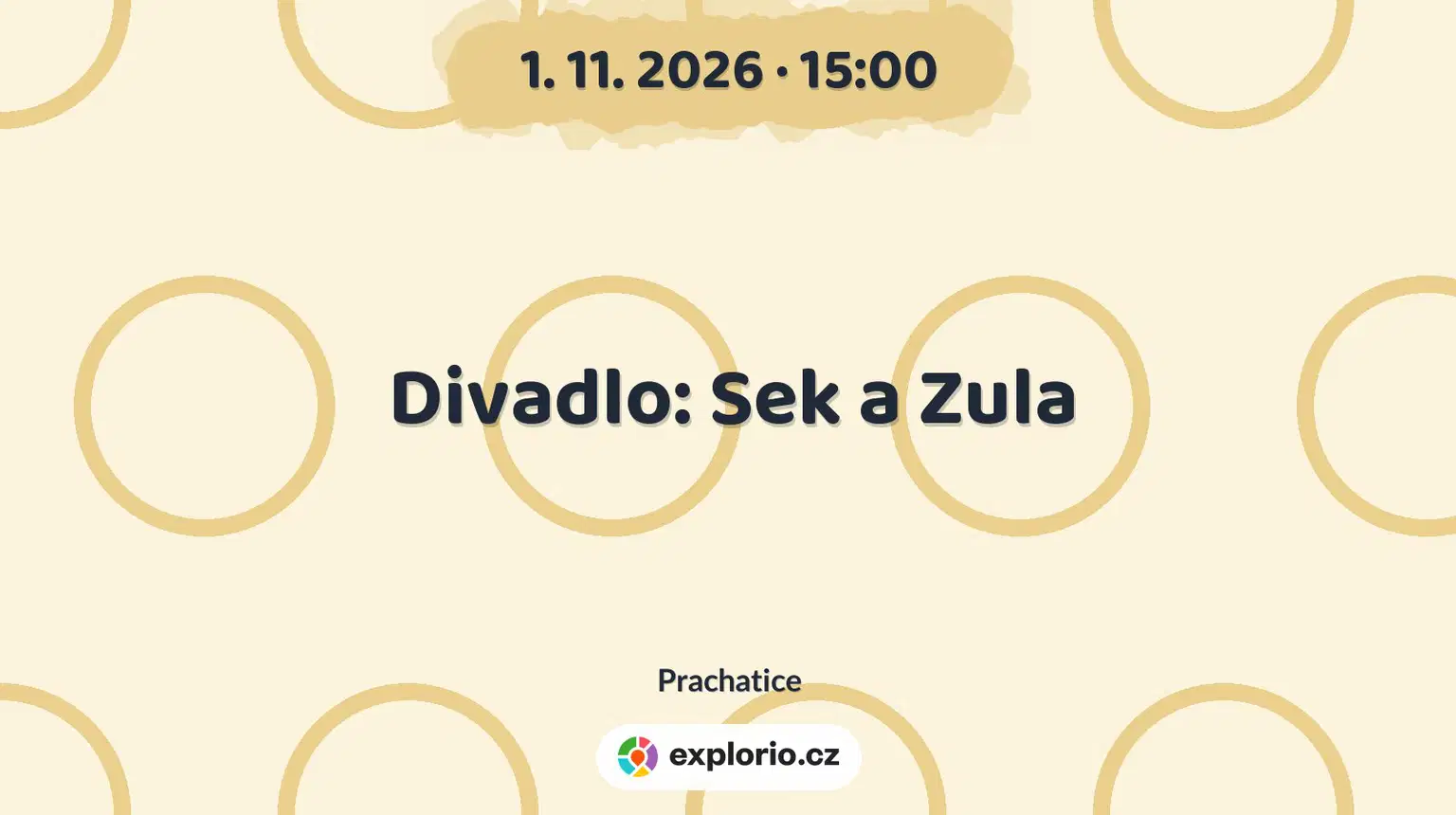 Divadlo: Sek a Zula – divadlo, Hudba a Kino, Prachatice