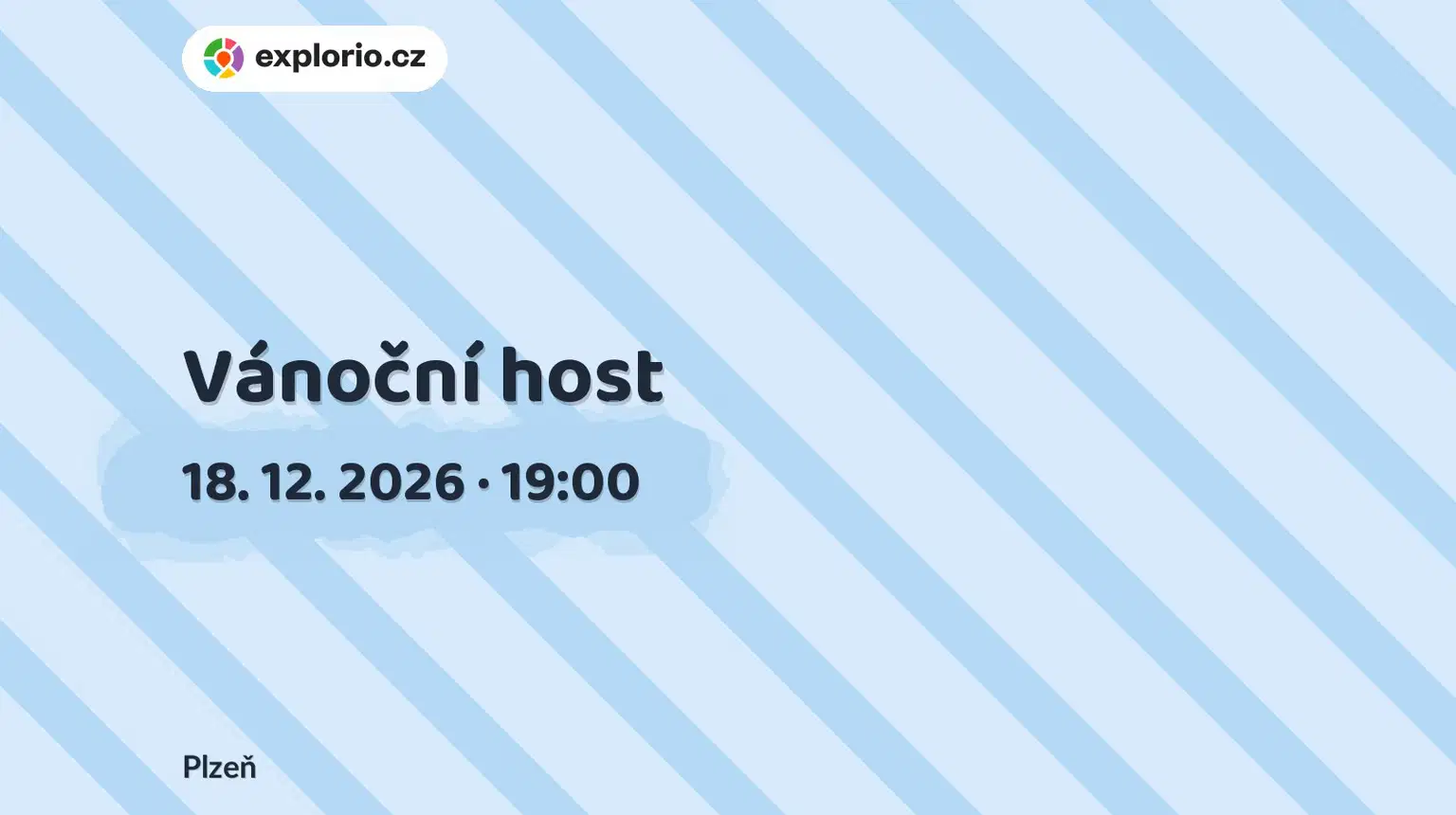 Vánoční host – divadlo, Hudba a Kino, Plzeň