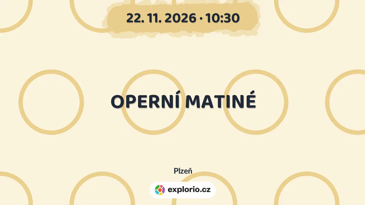 OPERNÍ MATINÉ – divadlo, Hudba a Kino, Plzeň