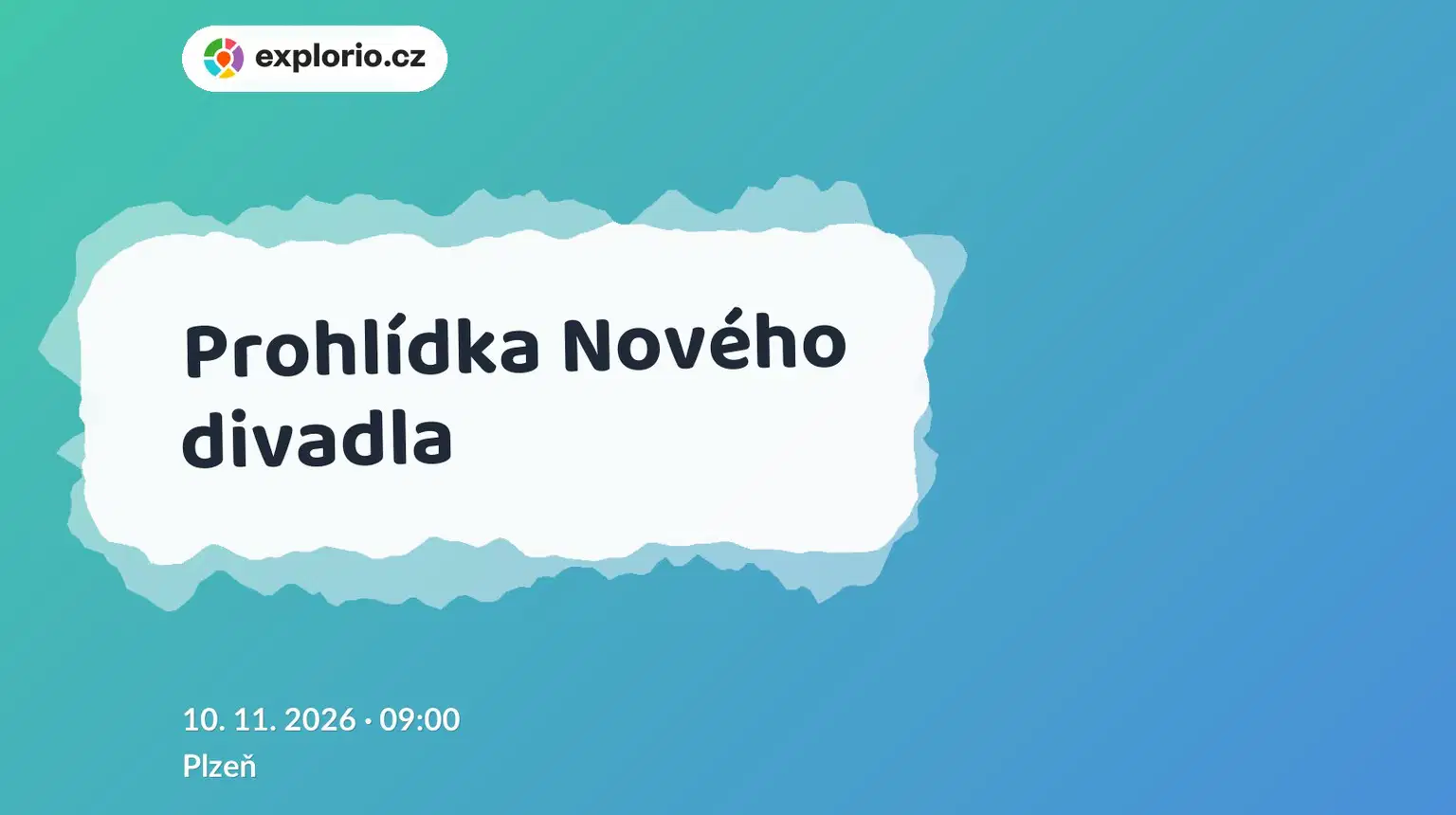 Prohlídka Nového divadla – prohlídky a Muzea, Plzeň