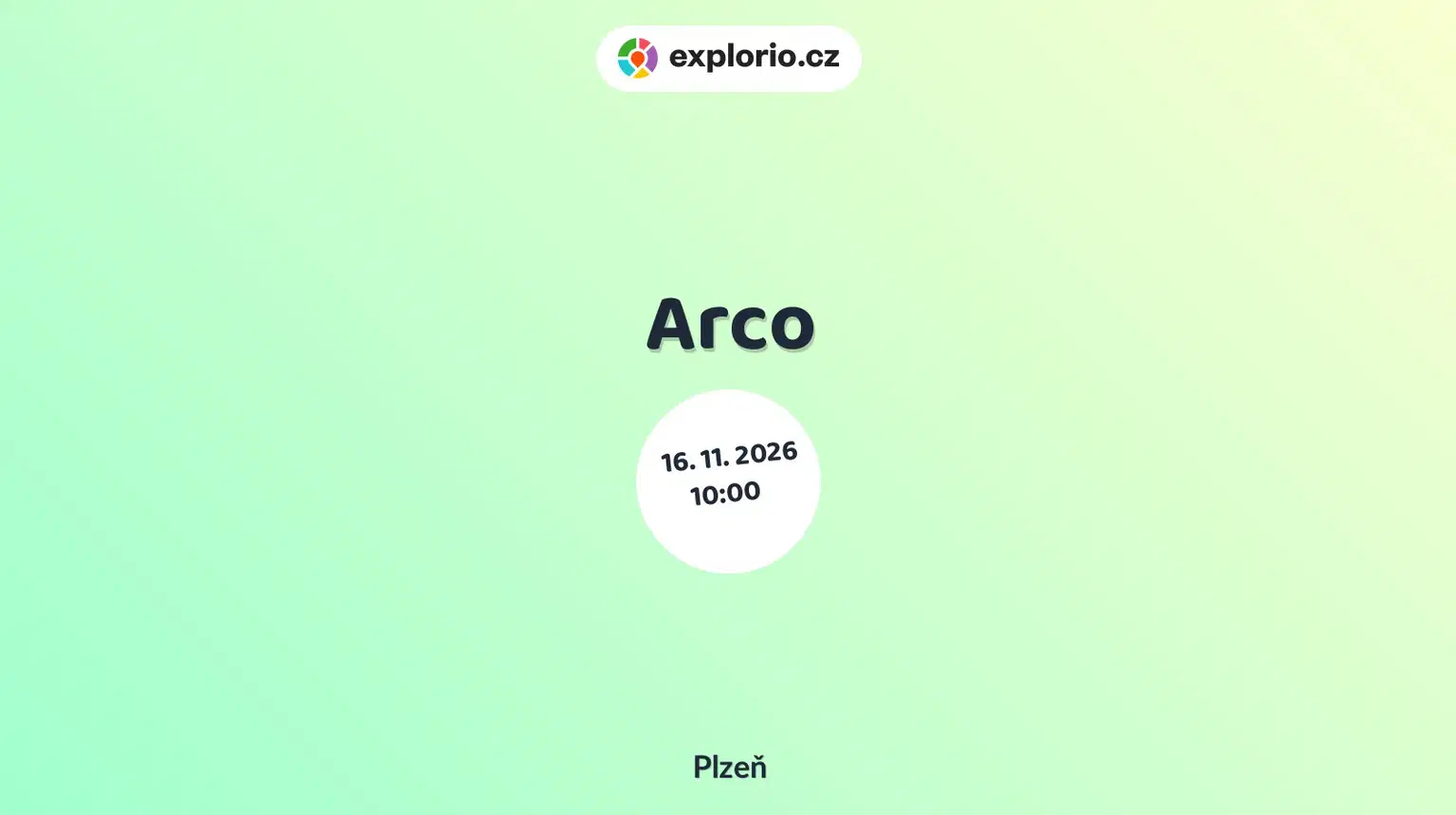 Arco – divadlo, Hudba a Kino, Plzeň