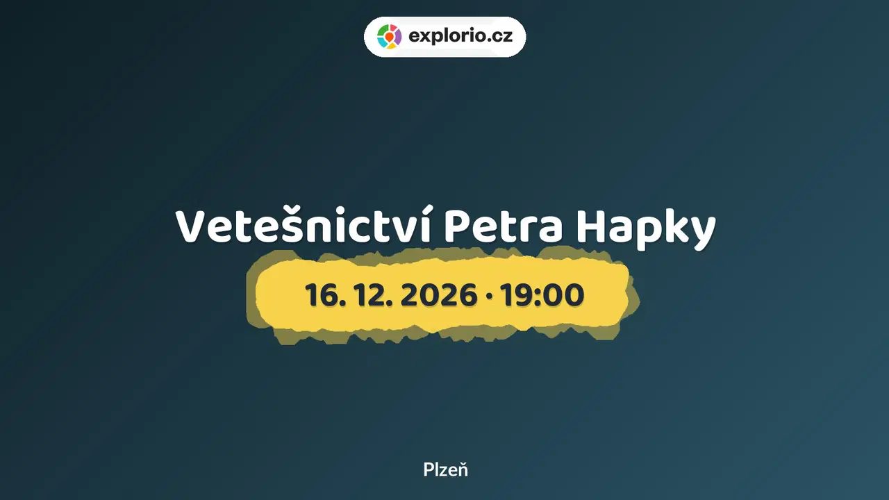 Vetešnictví Petra Hapky – divadlo, Hudba a Kino, Plzeň