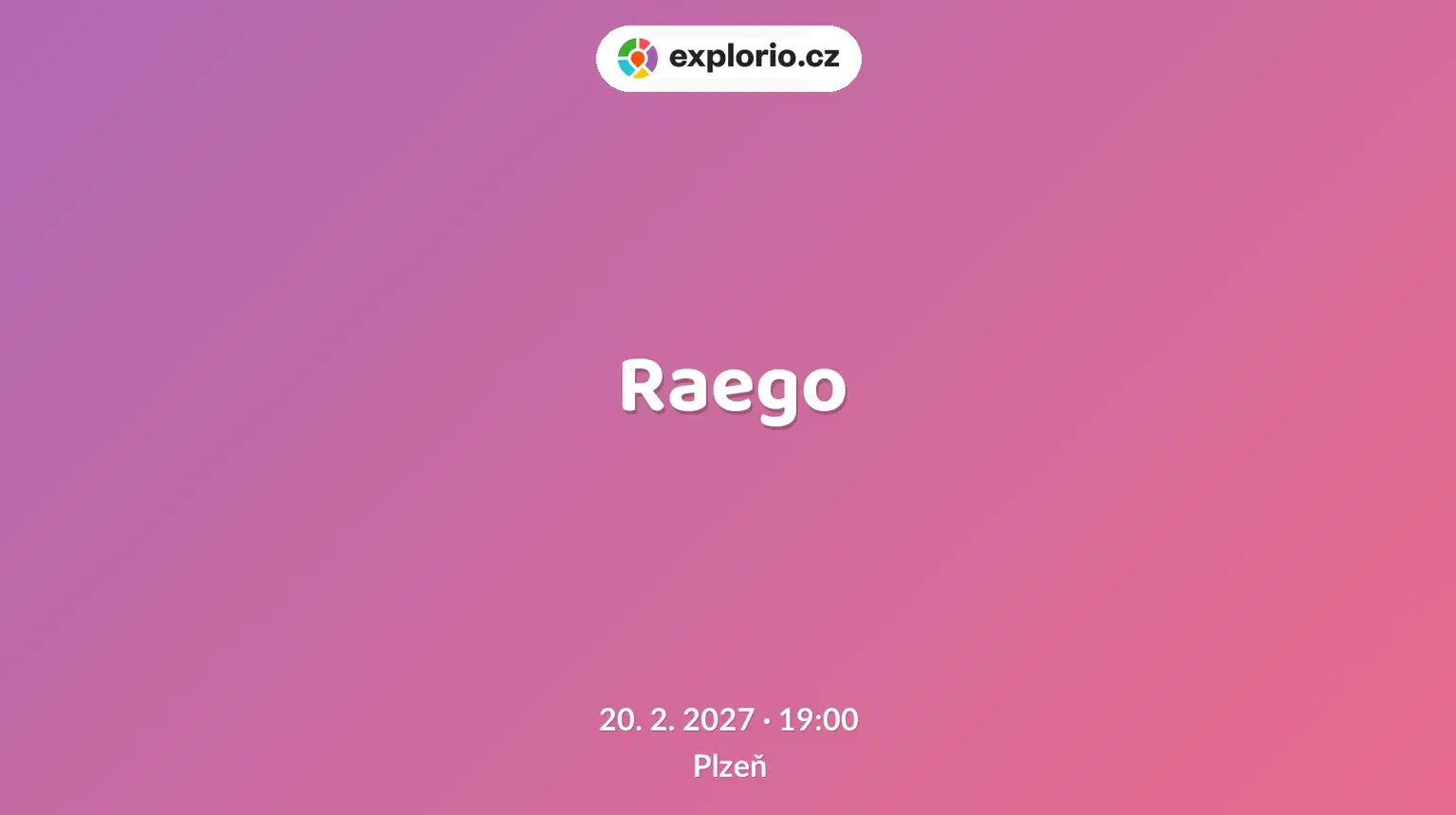 Raego – divadlo, Hudba a Kino, Plzeň