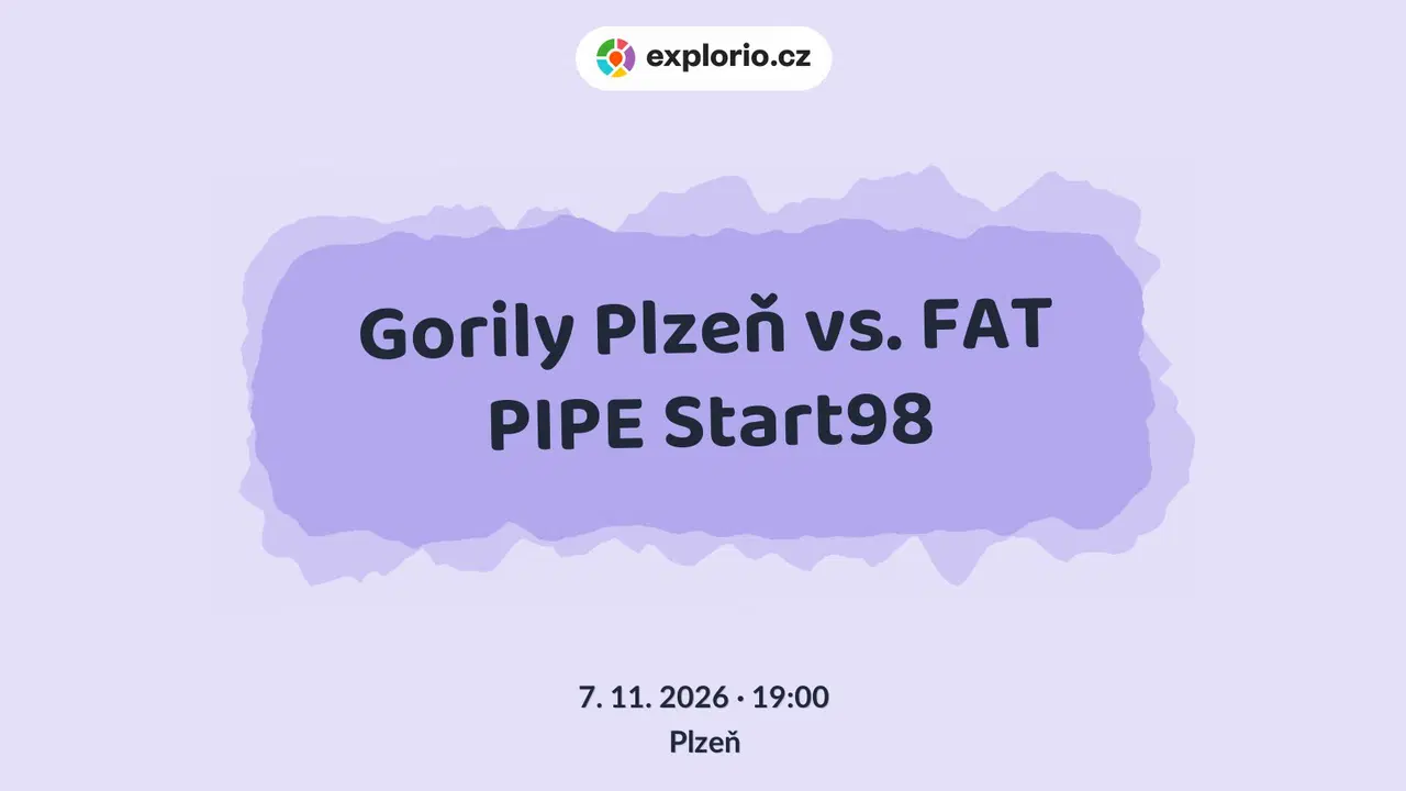 Gorily Plzeň vs. FAT PIPE Start98 – sport a Pohyb, Plzeň