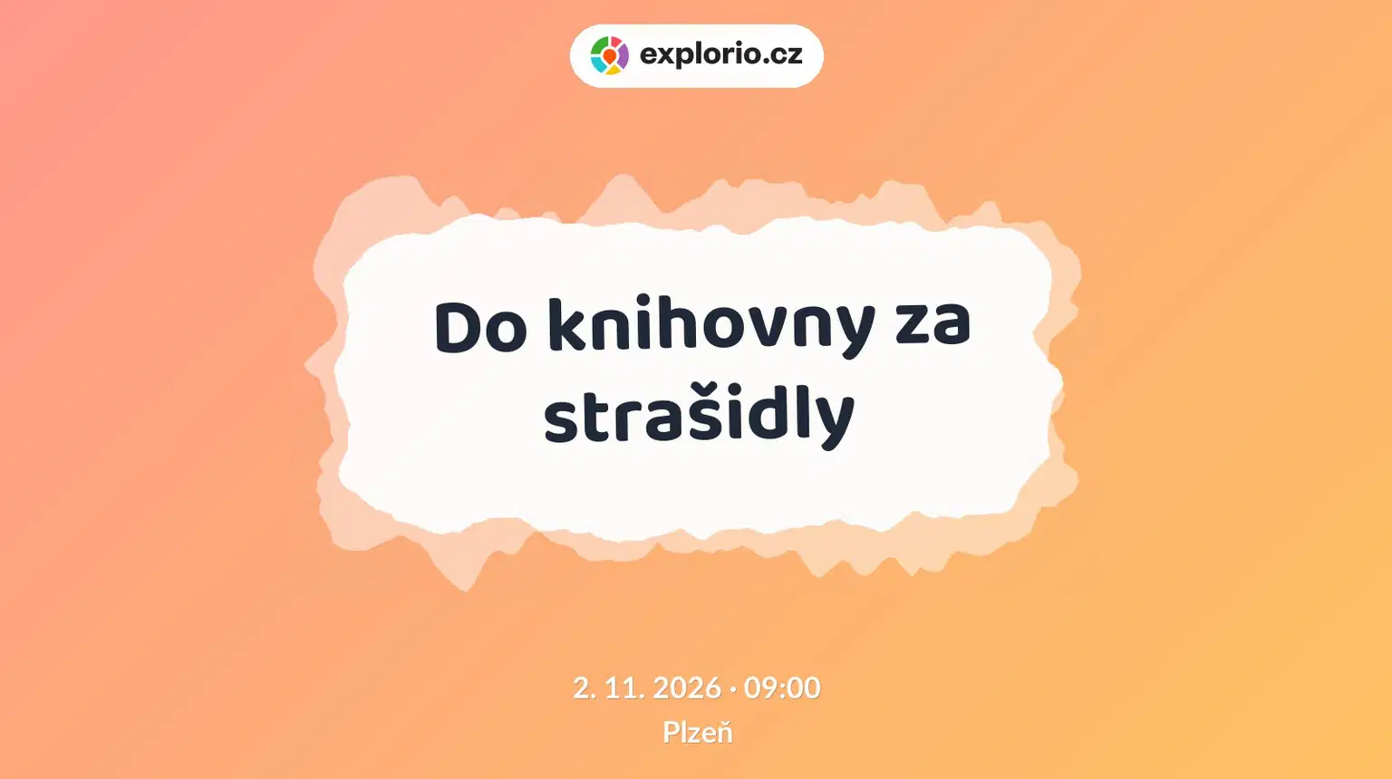 Do knihovny za strašidly – prohlídky a Muzea, Plzeň