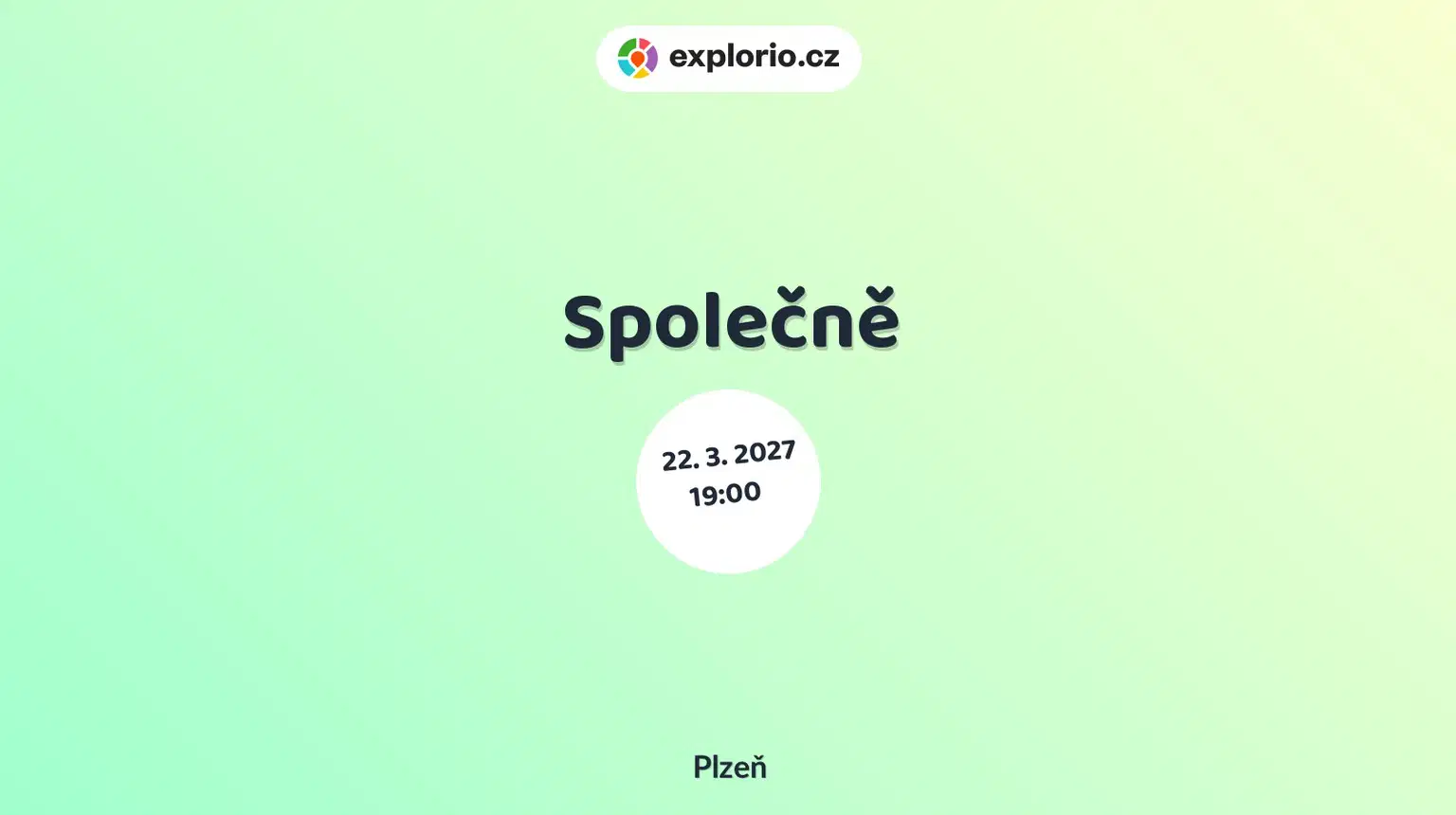 Společně – divadlo, Hudba a Kino, Plzeň