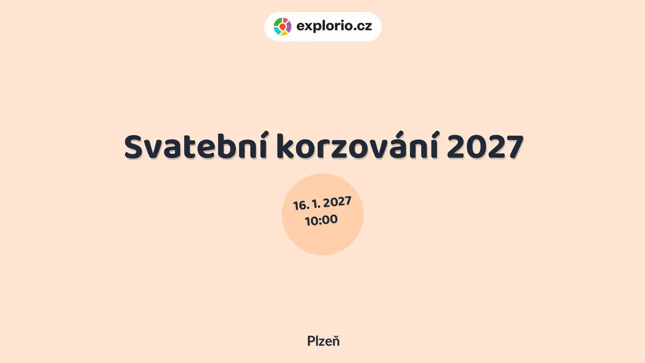 Svatební korzování 2027 – festivaly a Slavnosti, Plzeň