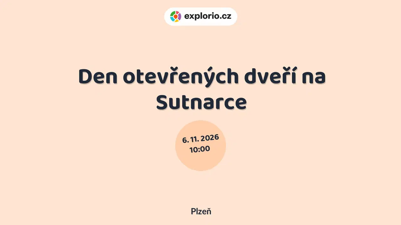 Den otevřených dveří na Sutnarce – prohlídky a Muzea, Plzeň