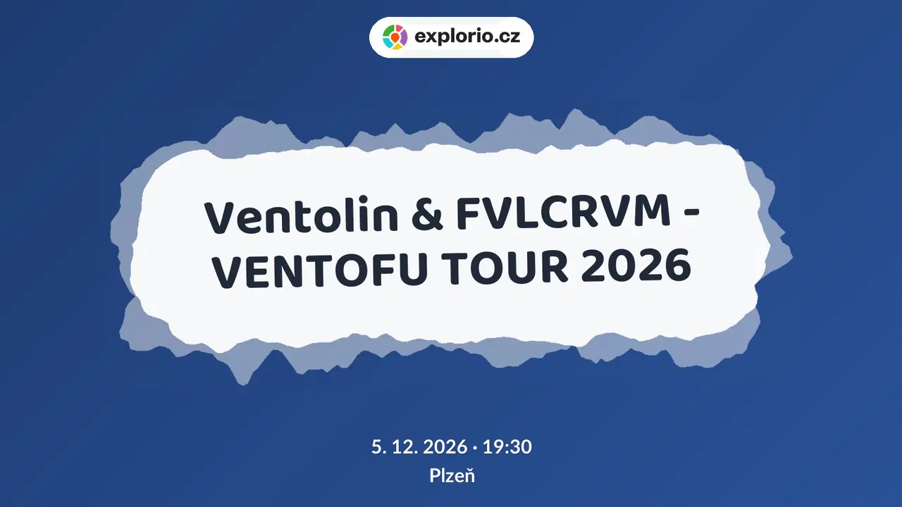 Ventolin & FVLCRVM - VENTOFU TOUR 2026 – divadlo, Hudba a Kino, Plzeň
