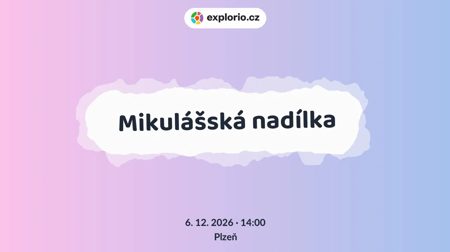 Mikulášská nadílka – divadlo, Hudba a Kino, Plzeň