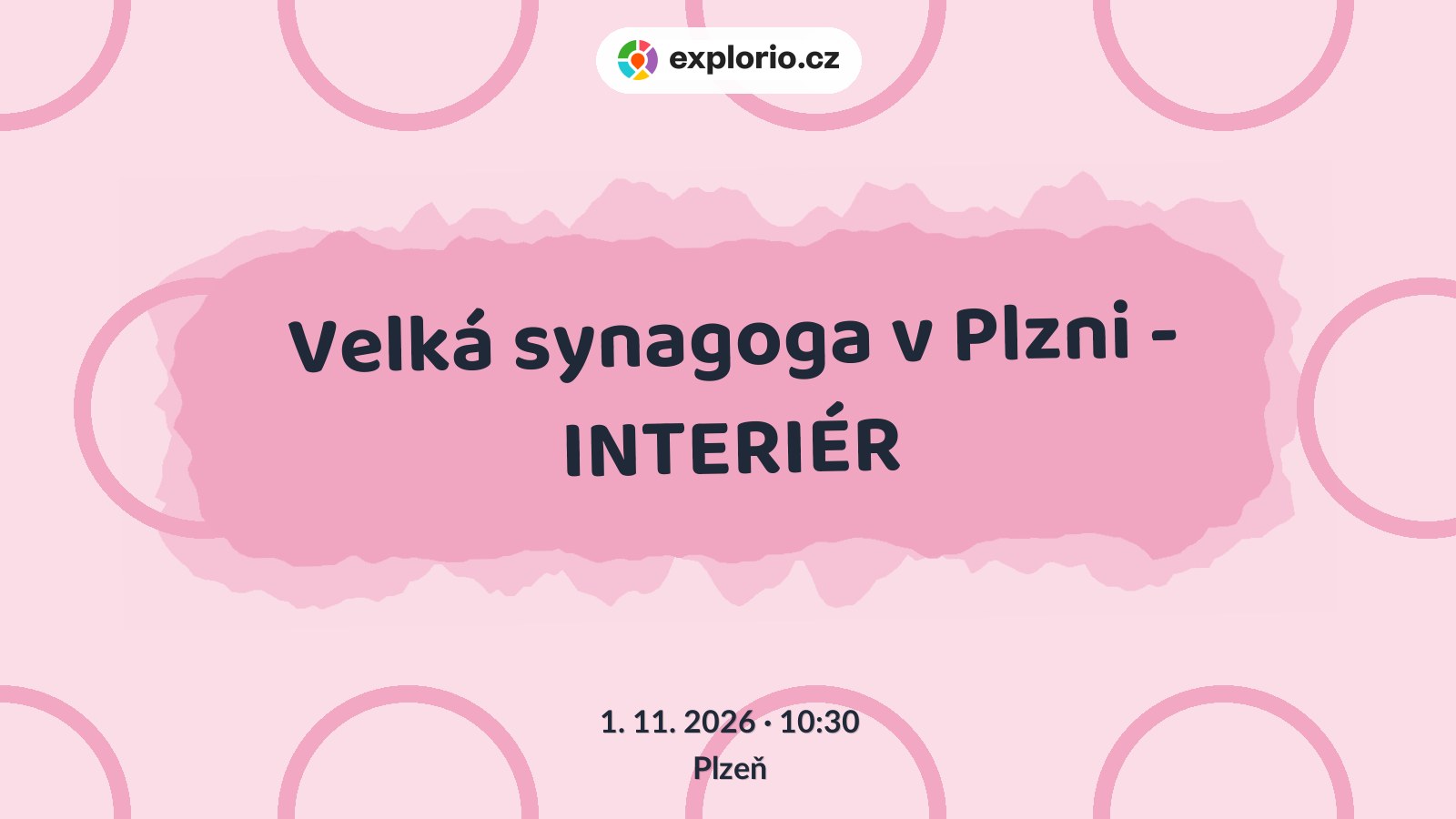Velká synagoga v Plzni - INTERIÉR – prohlídky a Muzea, Plzeň