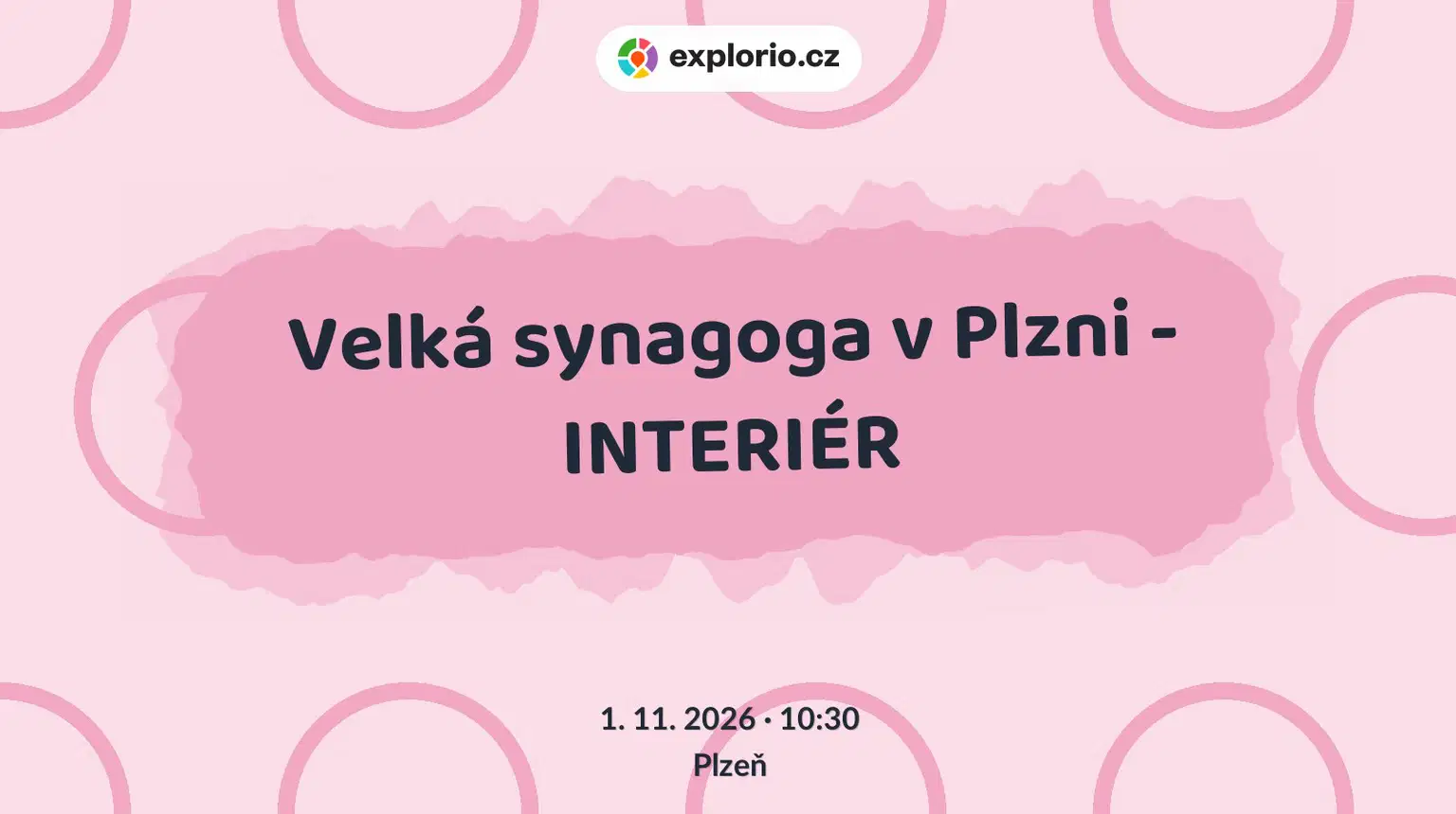 Velká synagoga v Plzni - INTERIÉR – prohlídky a Muzea, Plzeň