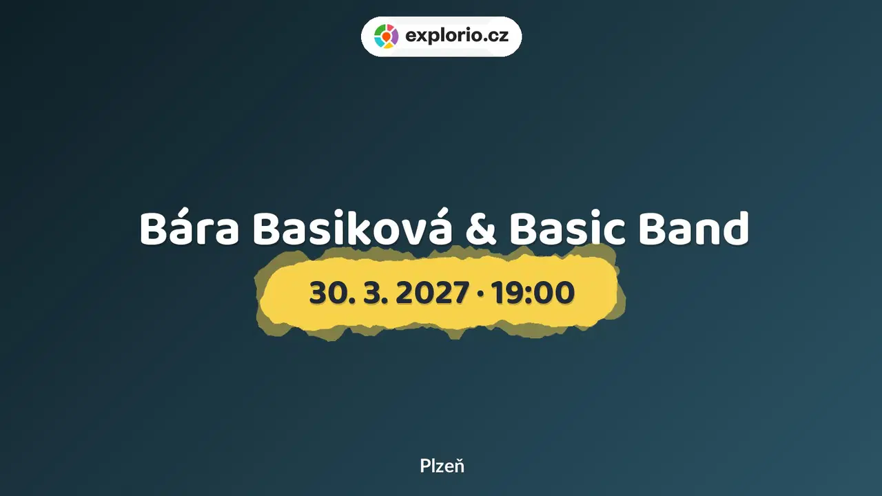 Bára Basiková & Basic Band – divadlo, Hudba a Kino, Plzeň