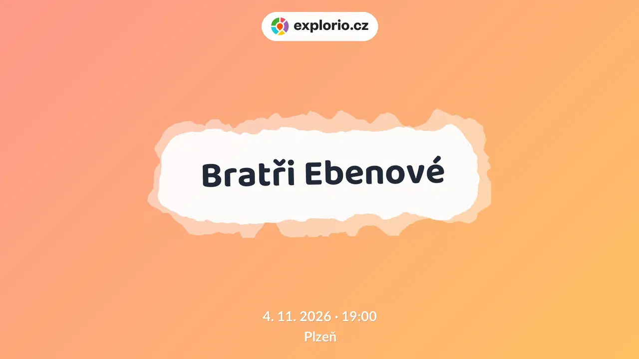 Bratři Ebenové – divadlo, Hudba a Kino, Plzeň