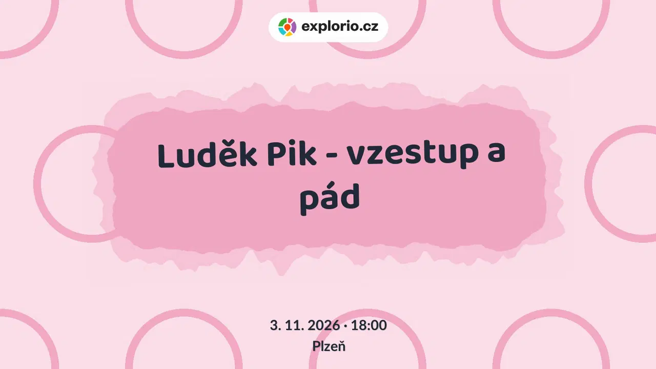 Luděk Pik - vzestup a pád – prohlídky a Muzea, Plzeň