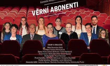 VĚRNÍ ABONENTI – divadlo, Hudba a Kino, Plzeň – fotka 2