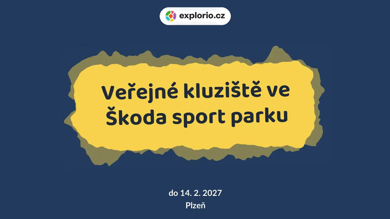 Veřejné kluziště ve Škoda sport parku – sport a Pohyb, Plzeň