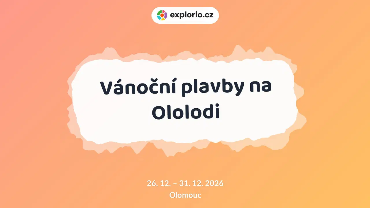 Vánoční plavby na Ololodi – prohlídky a Muzea, Olomouc