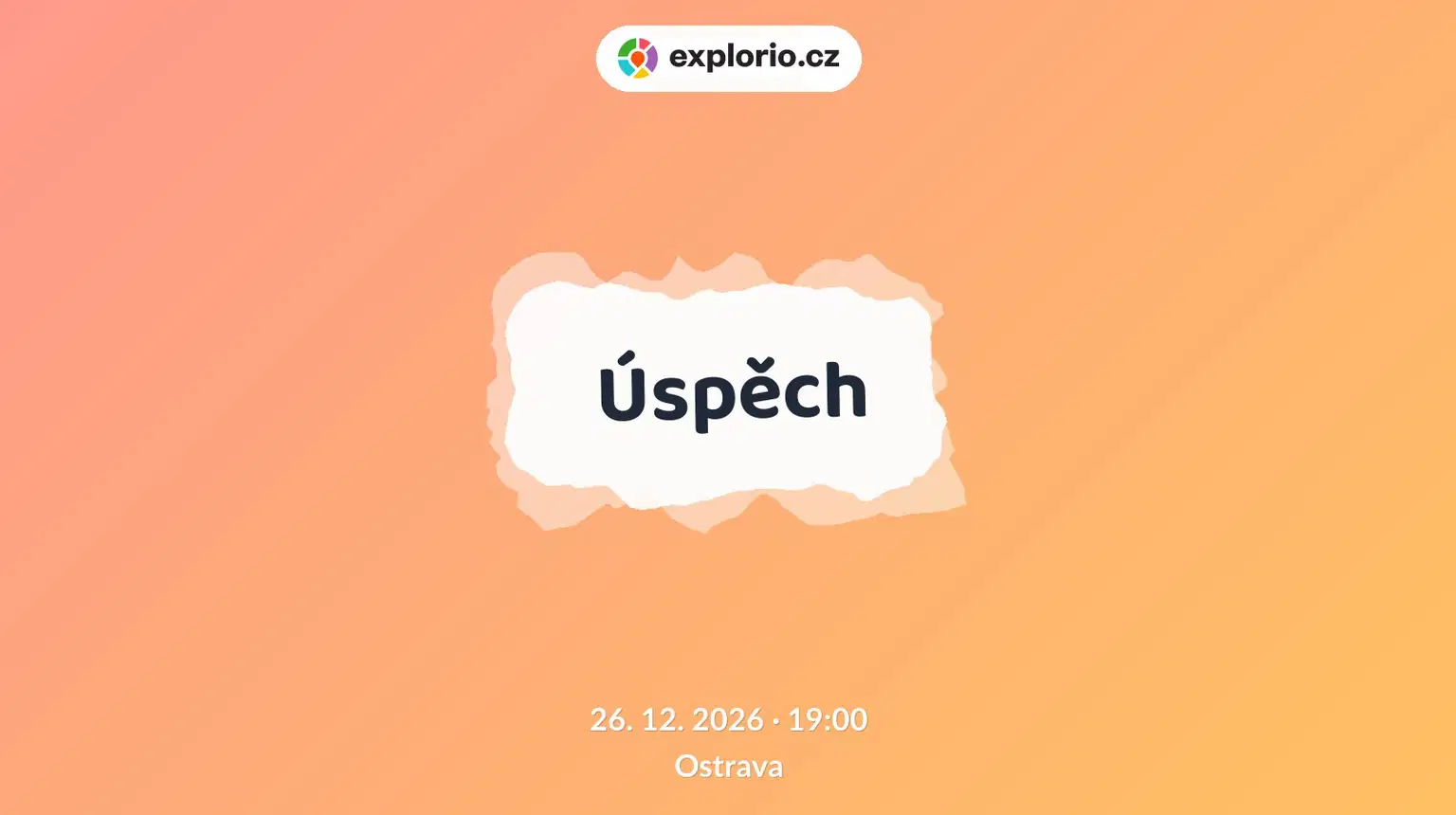 Úspěch – divadlo, Hudba a Kino, Ostrava