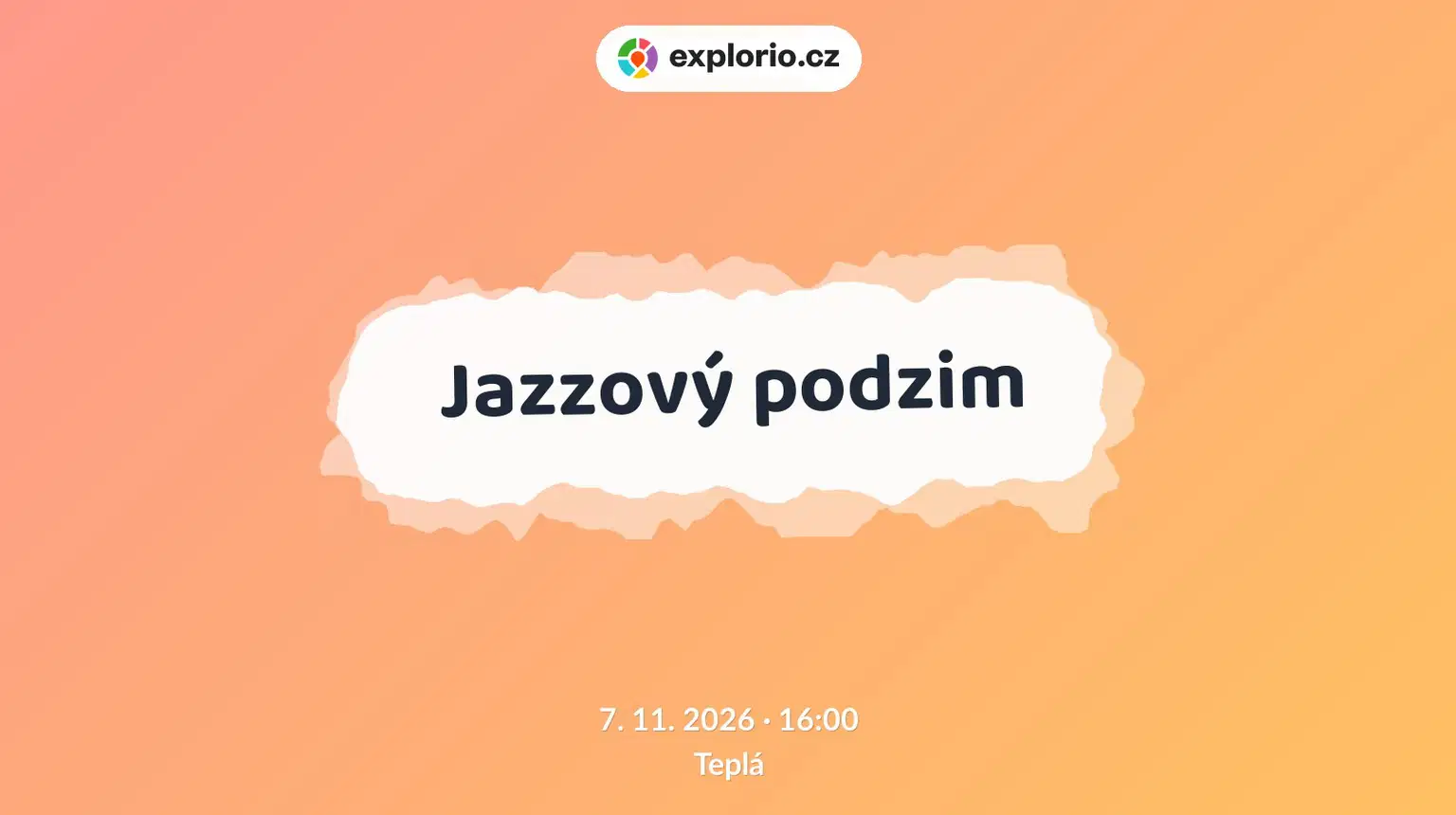 Jazzový podzim – divadlo, Hudba a Kino, Teplá