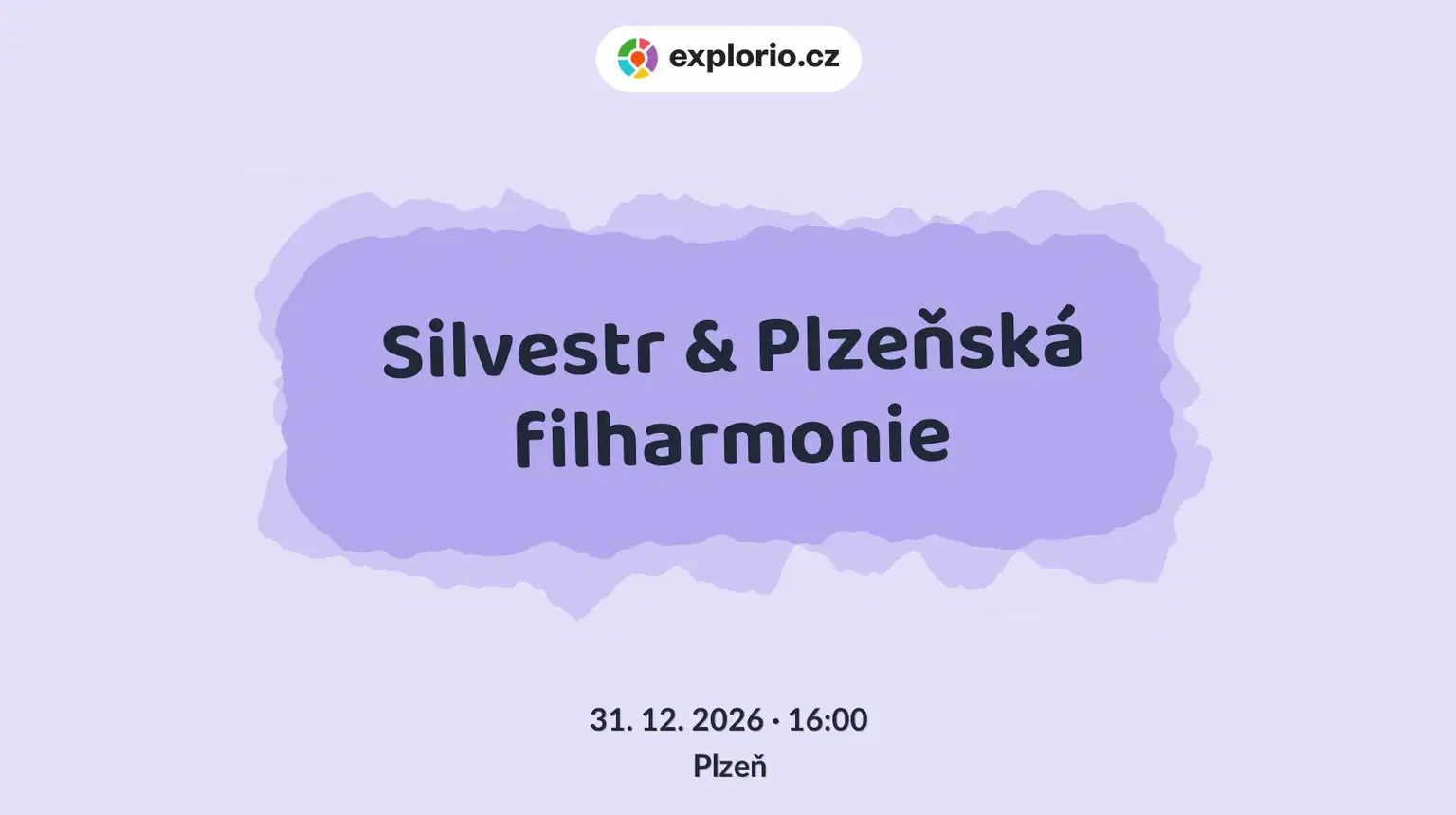 Silvestr & Plzeňská filharmonie – divadlo, Hudba a Kino, Plzeň