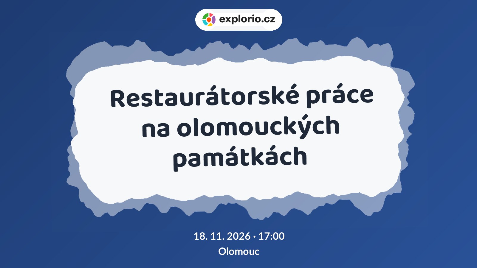 Restaurátorské práce na olomouckých památkách – prohlídky a Muzea, Olomouc