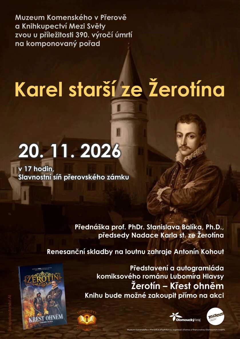 Karel starší ze Žerotína – prohlídky a Muzea, Přerov – fotka 2