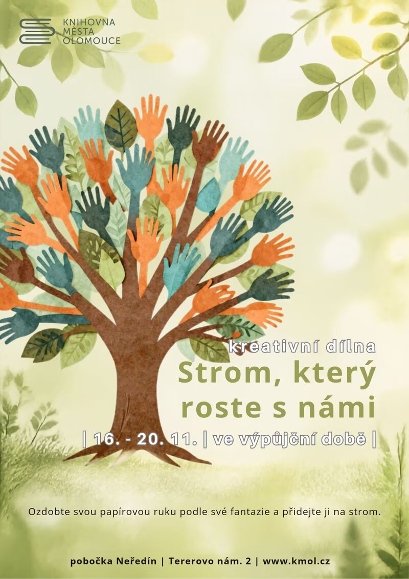 Strom, který roste s námi – tvořivé dílny a Workshopy, Olomouc – fotka 2