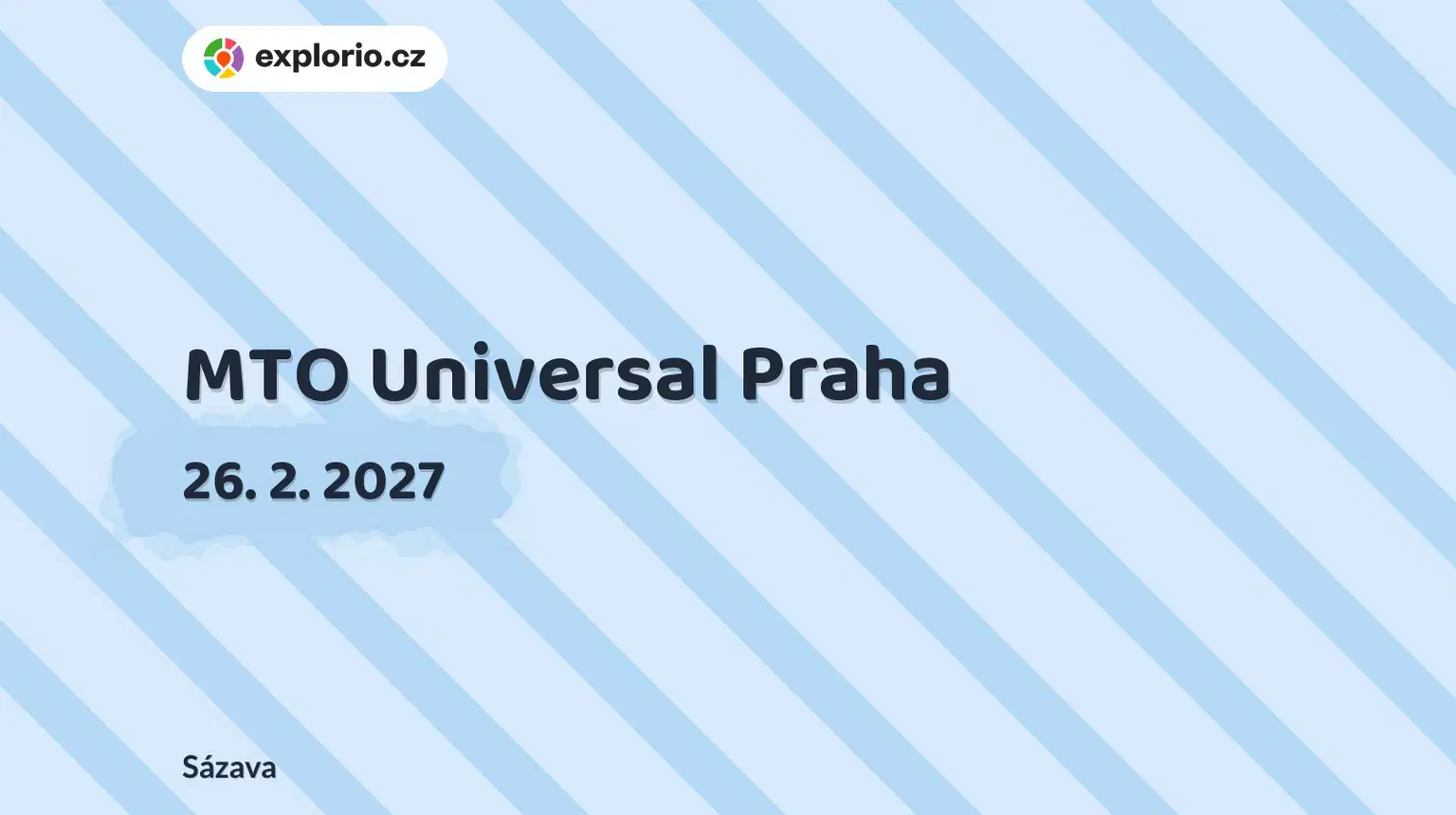 MTO Universal Praha – divadlo, Hudba a Kino, Sázava