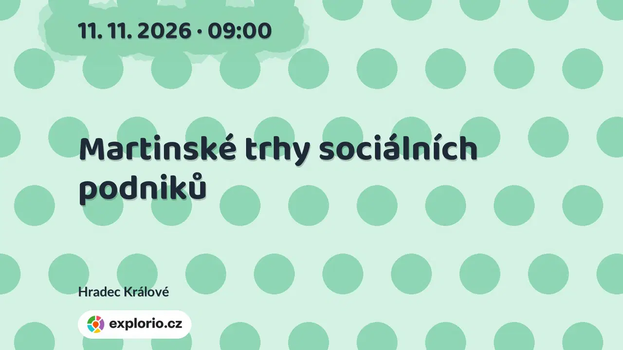 Martinské trhy sociálních podniků – festivaly a Slavnosti, Hradec Králové