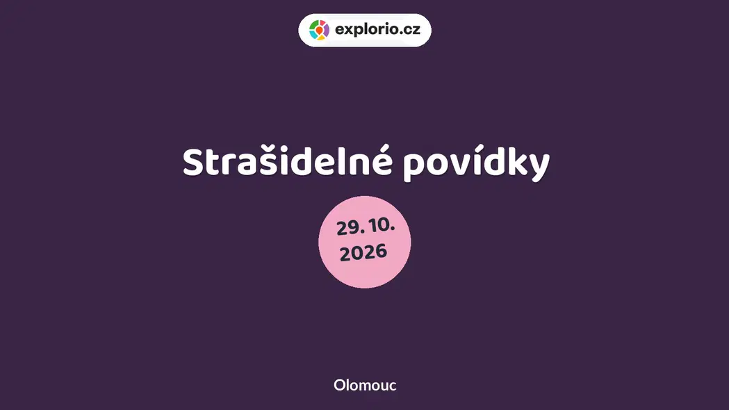 Strašidelné povídky – divadlo, Hudba a Kino, Olomouc
