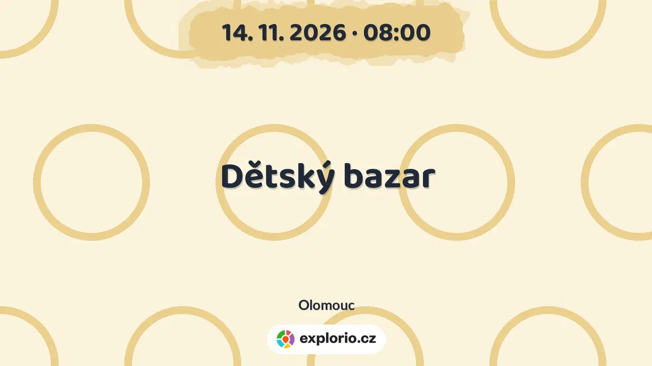 Dětský bazar – festivaly a Slavnosti, Olomouc