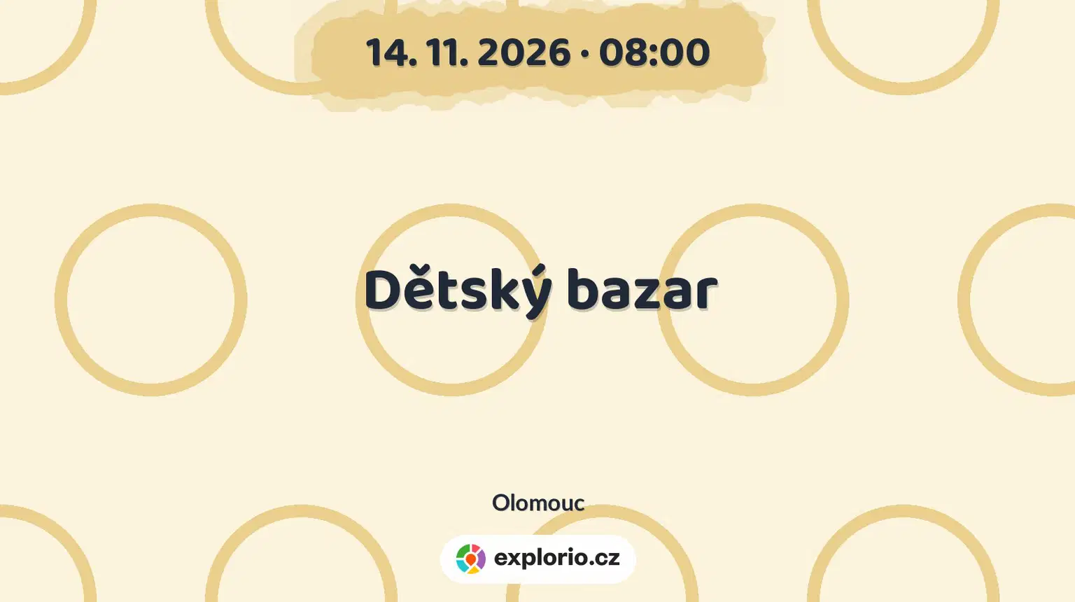 Dětský bazar – festivaly a Slavnosti, Olomouc