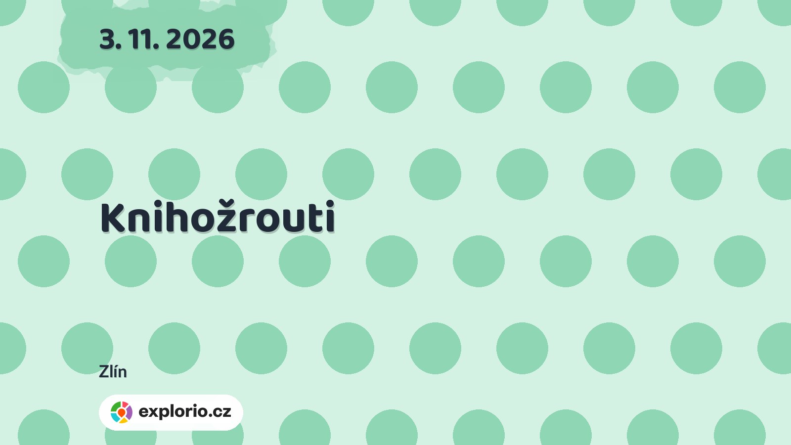 Knihožrouti – prohlídky a Muzea, Zlín