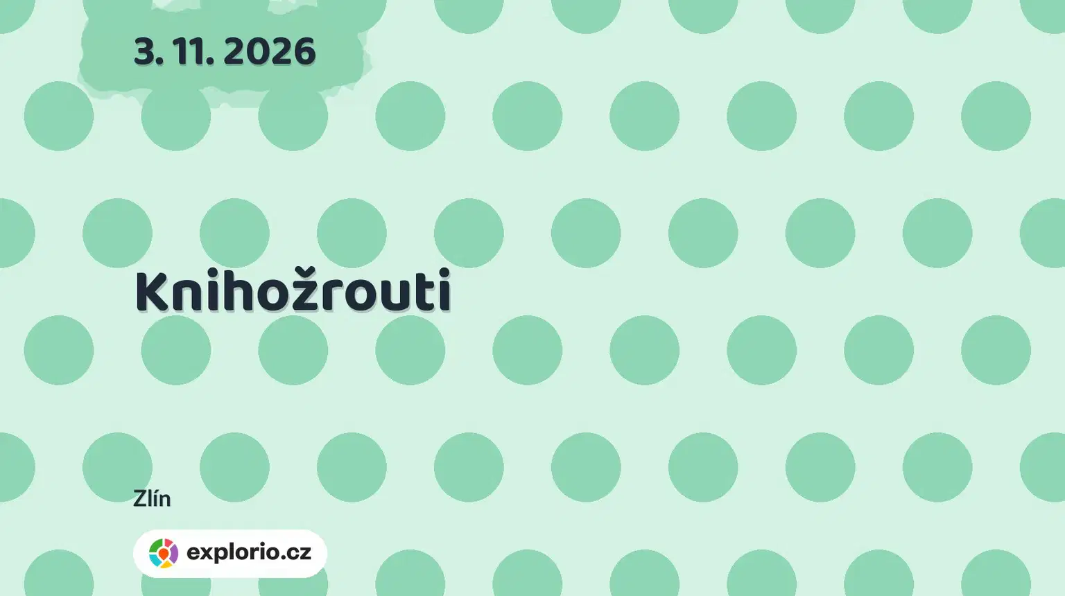 Knihožrouti – prohlídky a Muzea, Zlín