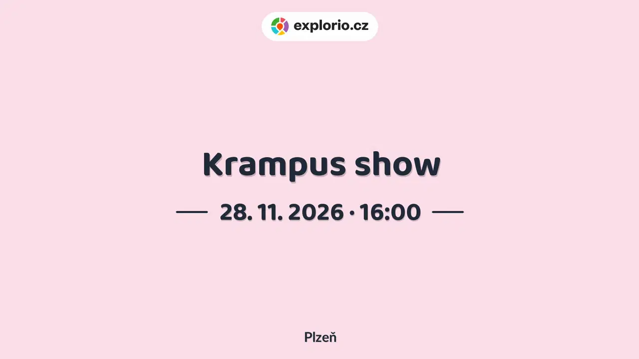 Krampus show – festivaly a Slavnosti, Plzeň