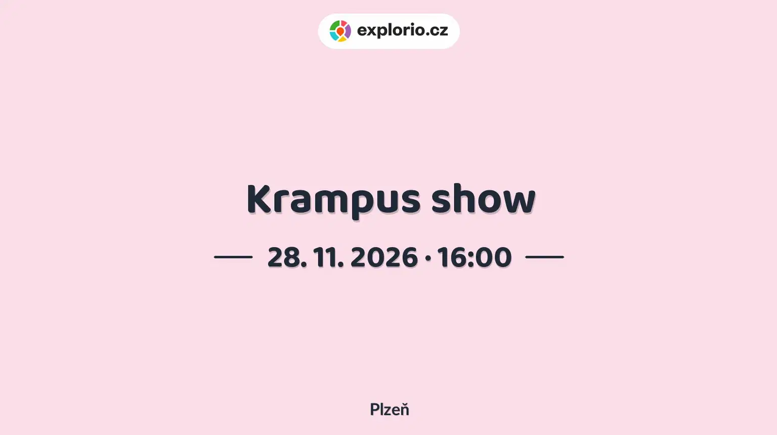 Krampus show – festivaly a Slavnosti, Plzeň