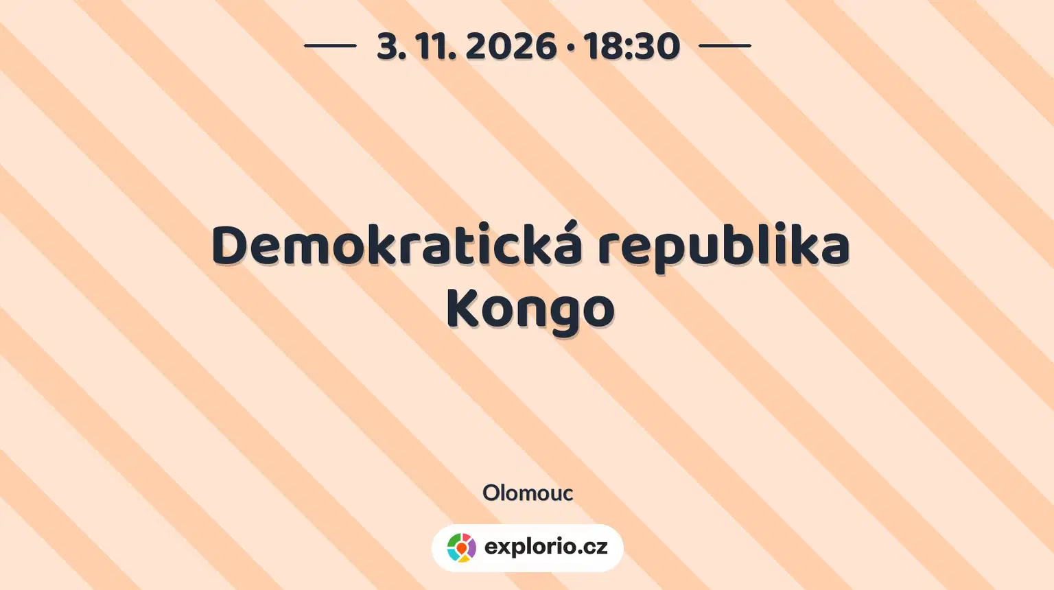 Demokratická republika Kongo – prohlídky a Muzea, Olomouc