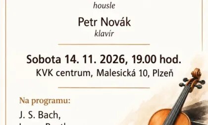 Slavnostní koncert komorní hudby – divadlo, Hudba a Kino, Plzeň – fotka 2