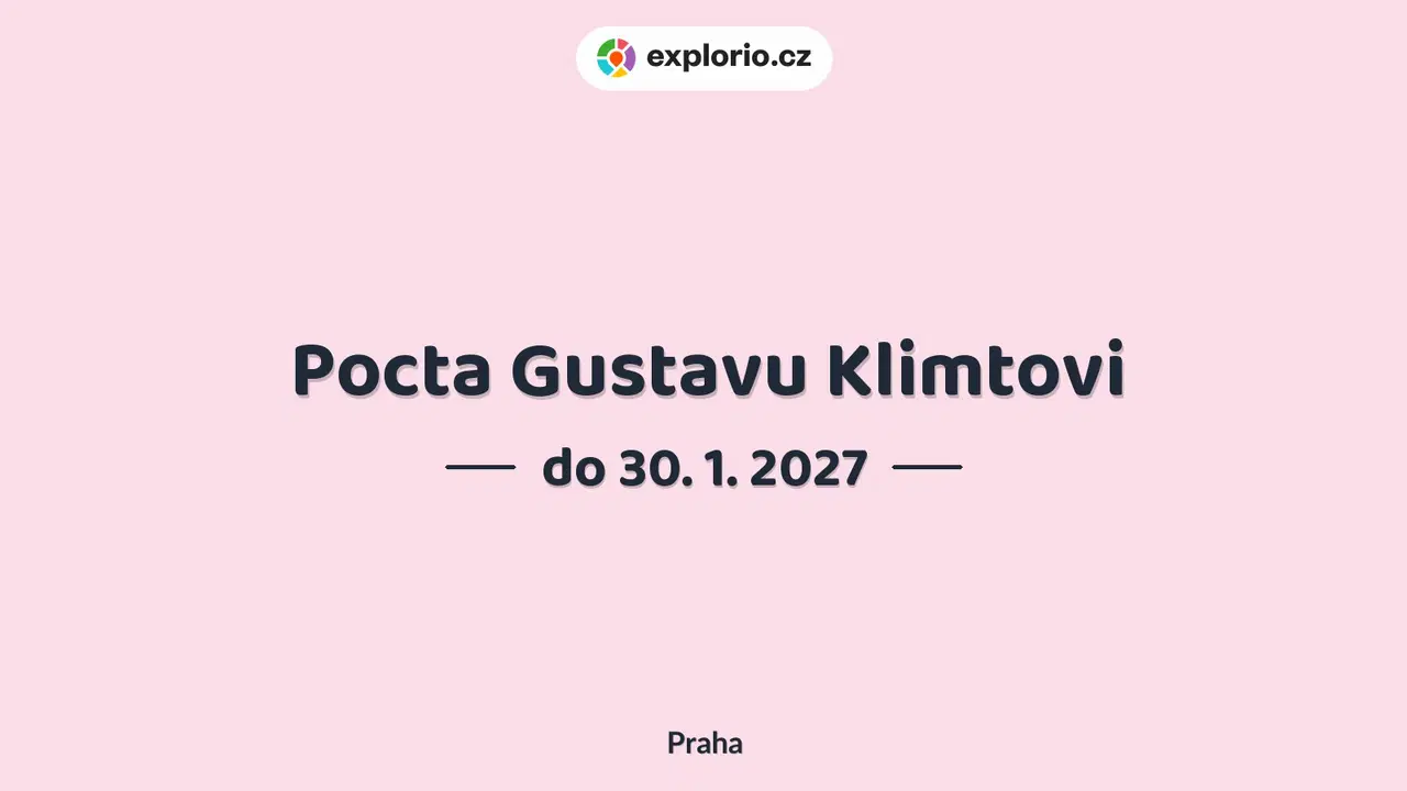 Pocta Gustavu Klimtovi – prohlídky a Muzea, Praha