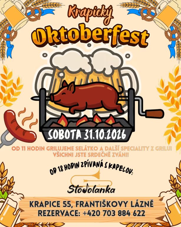 Krapický Okroberfest – divadlo, Hudba a Kino, Františkovy Lázně – fotka 2